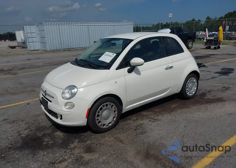 2015 Fiat 500 Pop from USA, damaged, VIN 3C3CFFARXFT710454
